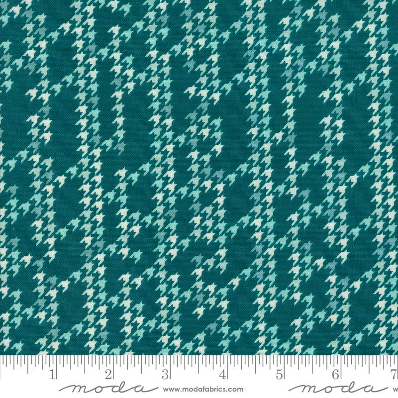 Houndstooth Party - Teal