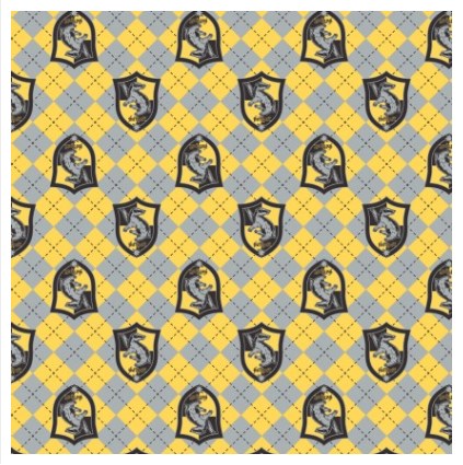 Hufflepuff in Gray and Gold
