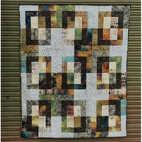 Hyde Park Quilt Top | Abandoned | Tim Holtz | Digitally Printed