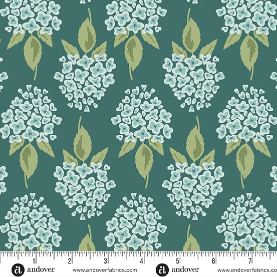 Hydrangea - Dark Teal