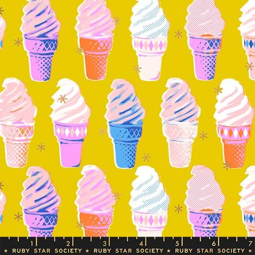 Ice Cream - Golden Metallic