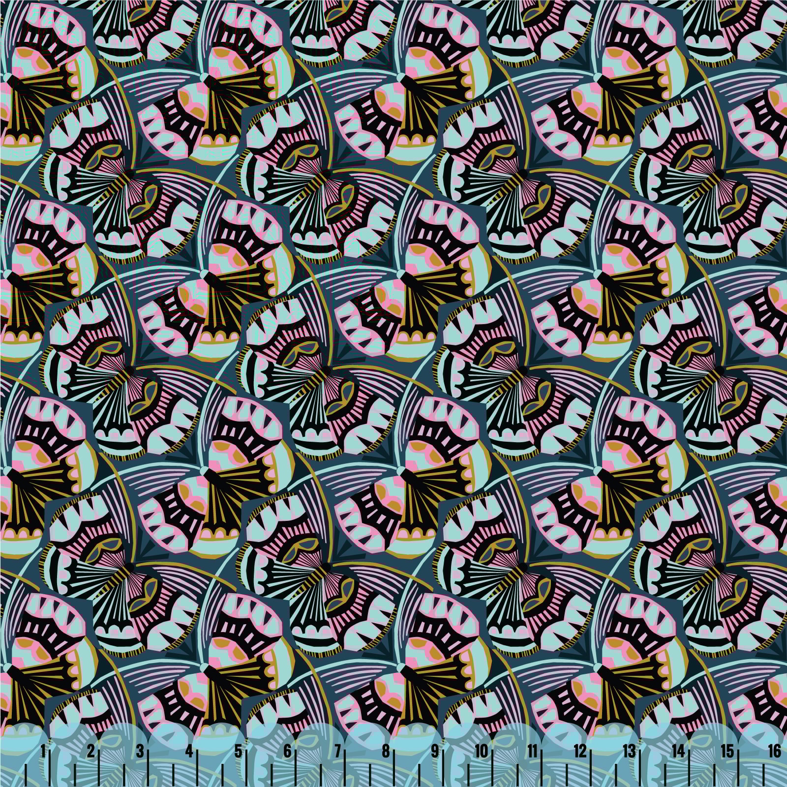 In A Flutter RAYON BLEND