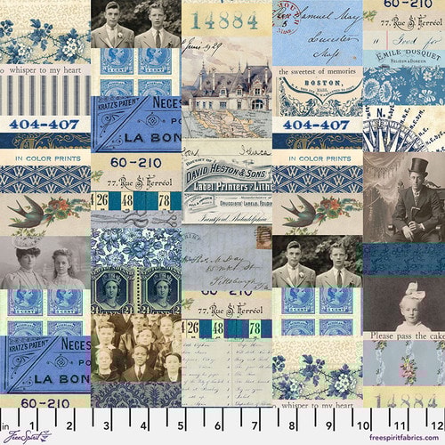 Indigo Collage