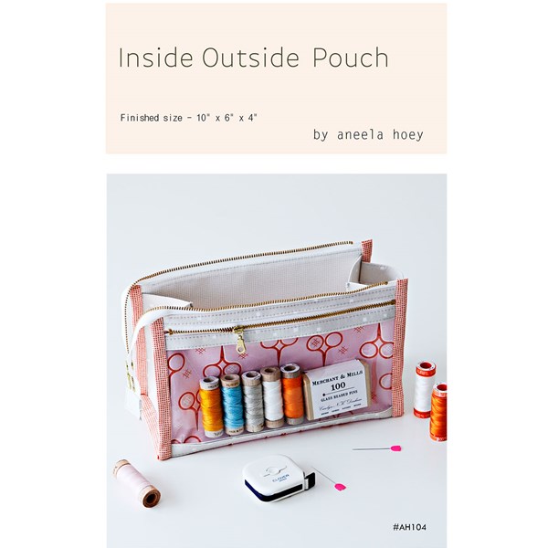 Inside Outside Pouch Pattern | Aneela Hoey