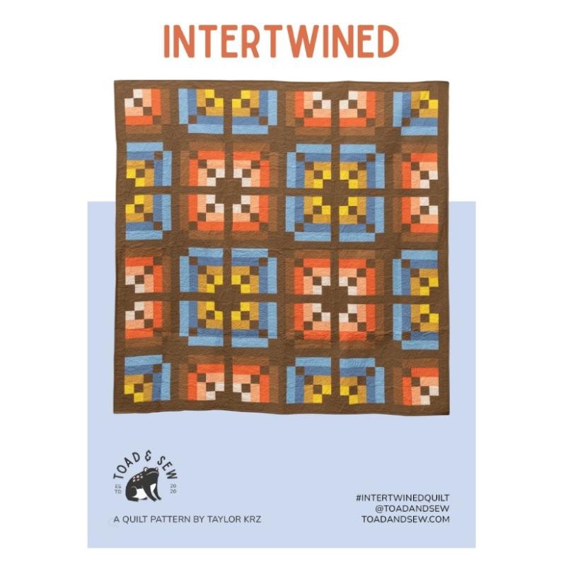 Intertwined Quilt Pattern | Toad & Sew