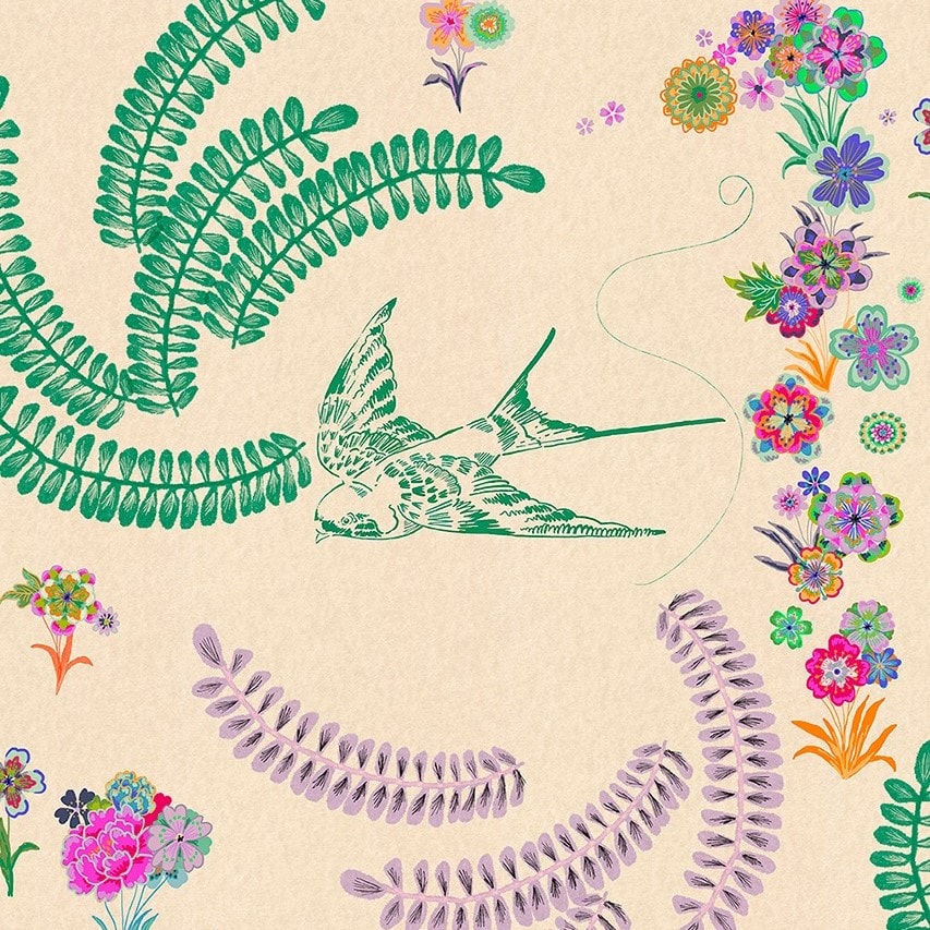 Japanese Sparrow - Tea/Green