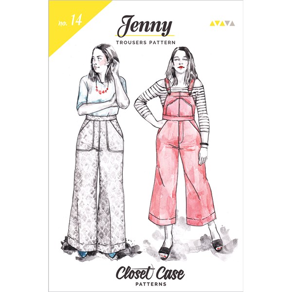Jenny Overalls and Trousers Pattern by Closet Core Patterns