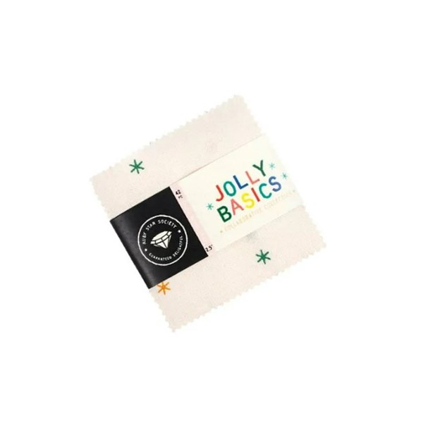 Jolly Basics Mini Charm Pack | RSS Collaboration | 42- 2.5" Squares