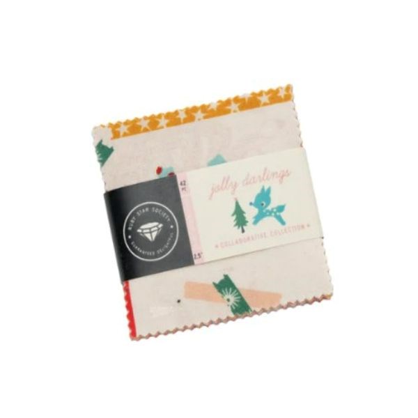 Jolly Darlings Mini Charm Pack | RSS Collaboration | 42- 2.5" Squares