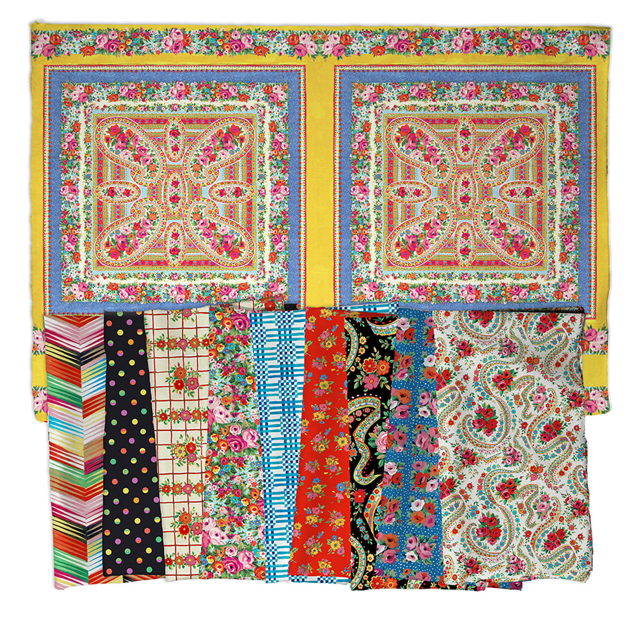 Joyful Fat Quarter Bundle | Sarah Campbell | 10 SKUs