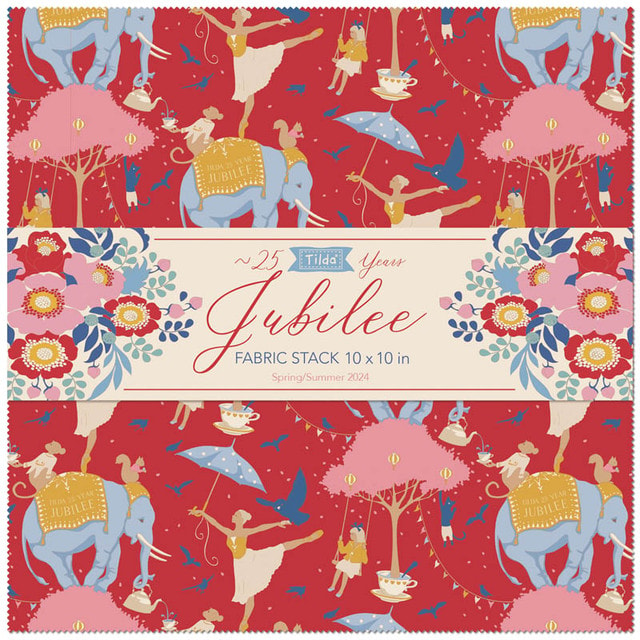 Jubilee Layer Cake | Tilda Fabrics | 40 PCs