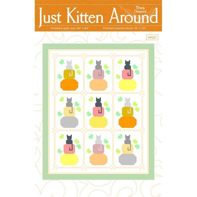 Just Kitten Around Quilt Pattern | Wendy Sheppard