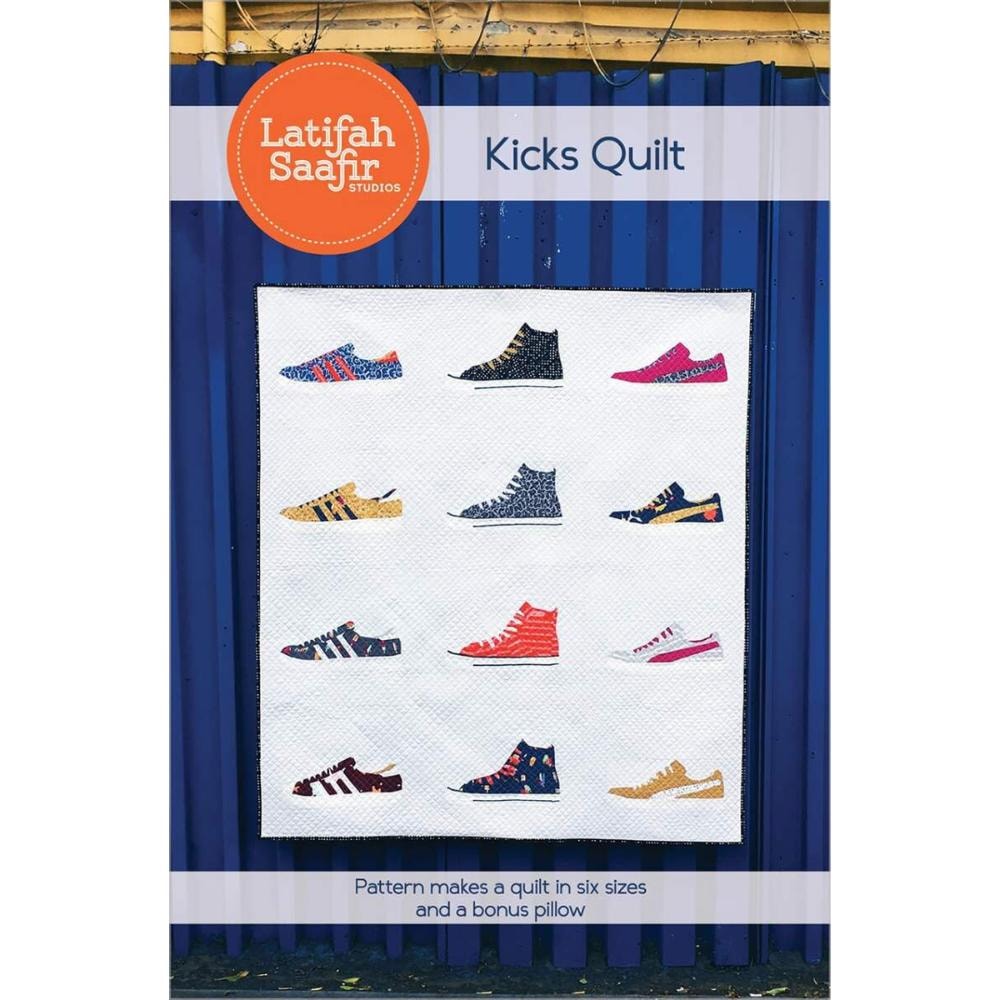 Kicks Quilt Pattern | Latifah Saafir Studios