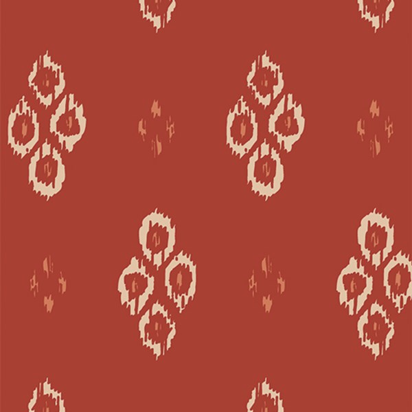 Kindred Ikat Diamond - Ornamental CANVAS