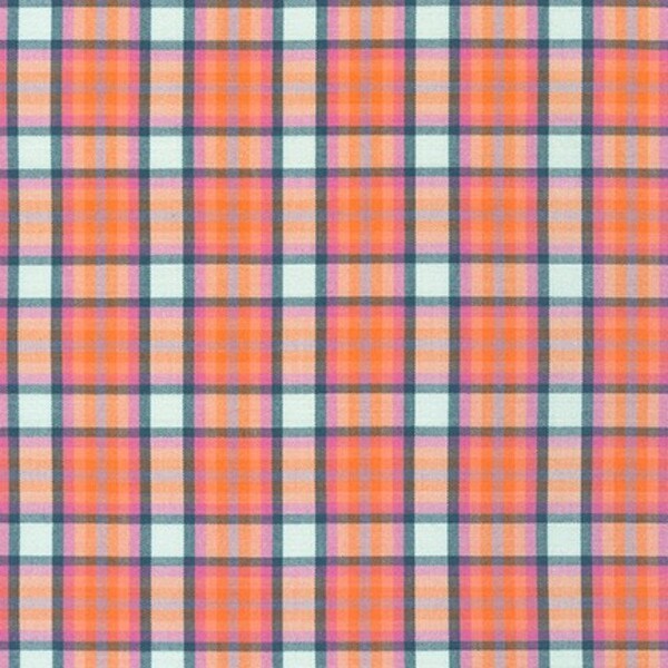Kitchen Plaid - Salmon