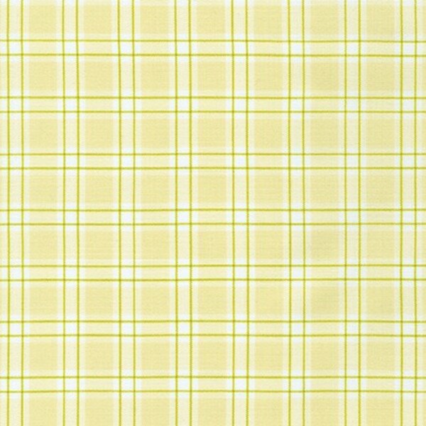 Kitchen Windowpane Plaid - Meringue