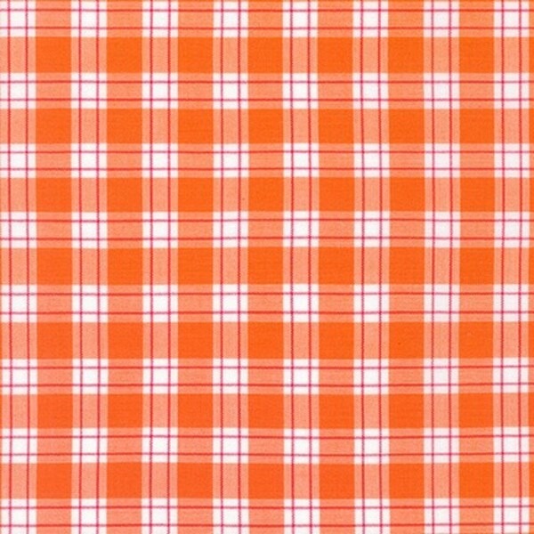 Kitchen Windowpane Plaid - Orangeade