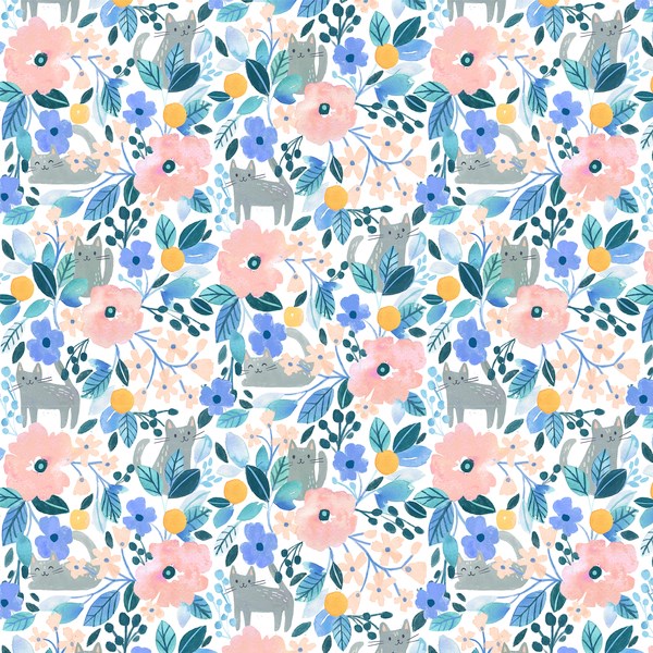 Kitty Floral - Multi