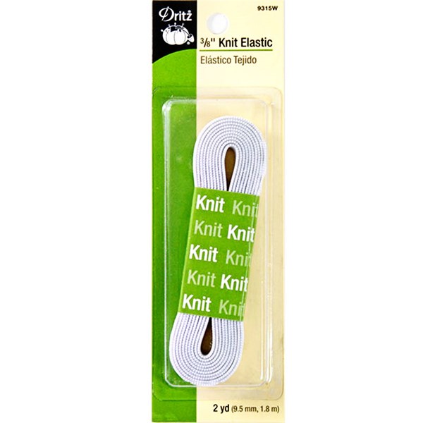 Knit Elastic 3/8'' from Dritz - 2 Yard Package