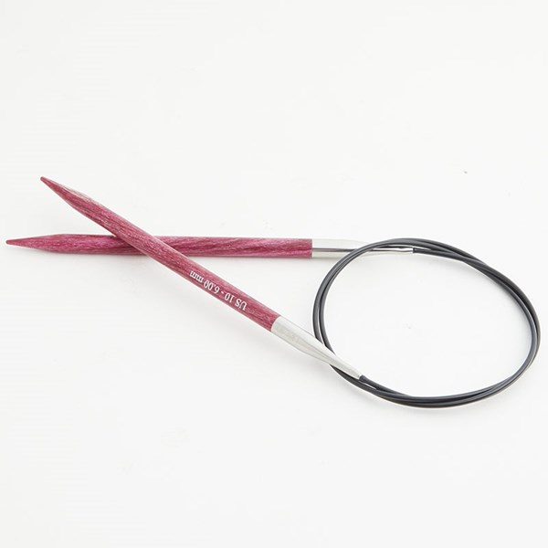 Knitter's Pride Dreamz 16" Fixed Circular Needles - US 10 | 6mm Candy Pink