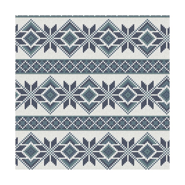 Knittted Snowflakes