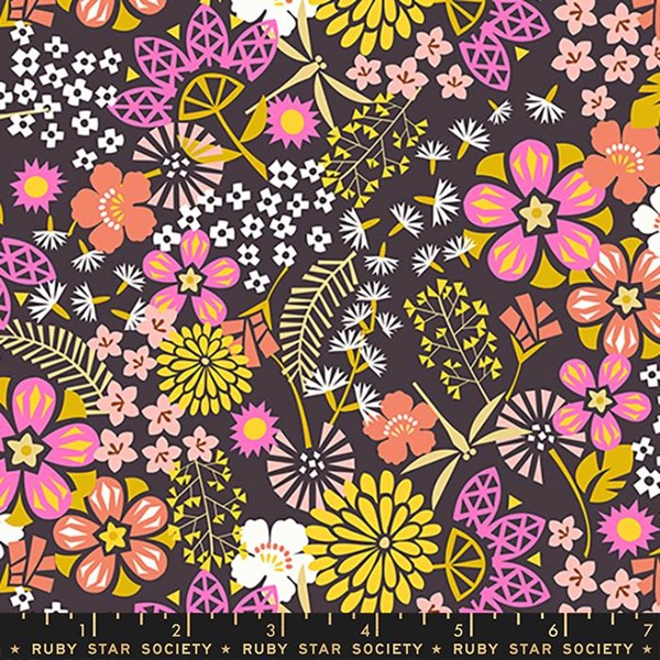 Koi Floral - Caviar
