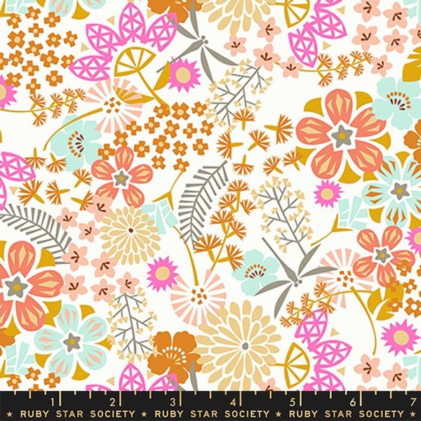 Koi Floral - Sweet Cream
