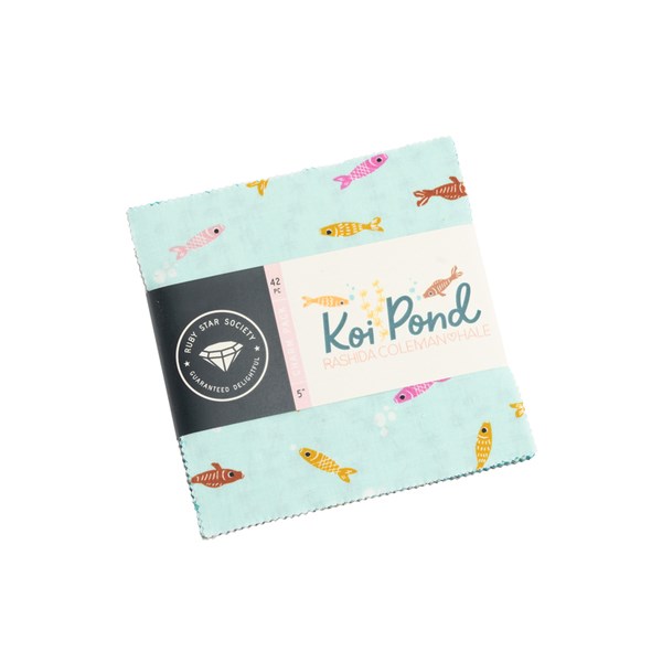 Koi Pond Charm Pack | Rashida Coleman-Hale | 42 - 5" Squares