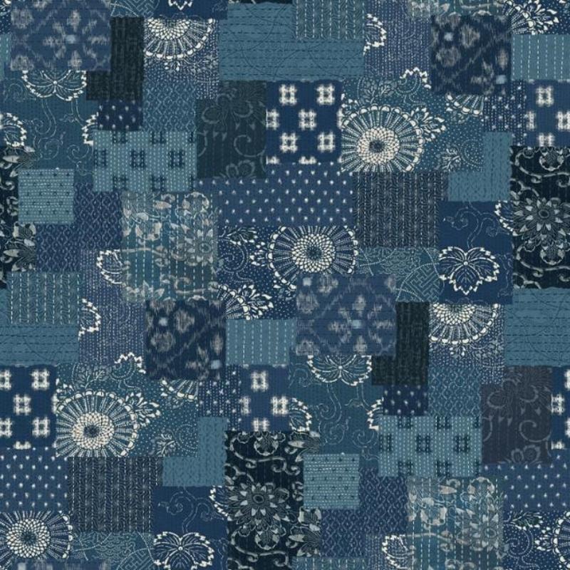 Koraju Patchwork - Navy