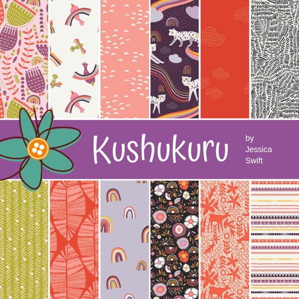 Kushukuru Fat Quarter Bundle Jessica Swift