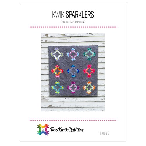Kwik Sparklers English Paper Paper Piecing Pattern by Two Kwik Quilters
