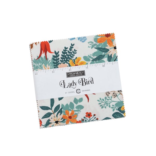 Lady Bird Charm Pack | Crystal Manning | 42 PCs