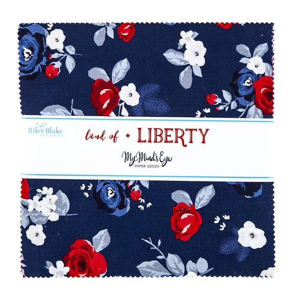 Land of Liberty 10" Stacker | My Mind's Eye | 42 Pcs