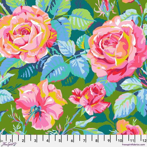 Large Rosey Outlook - Green