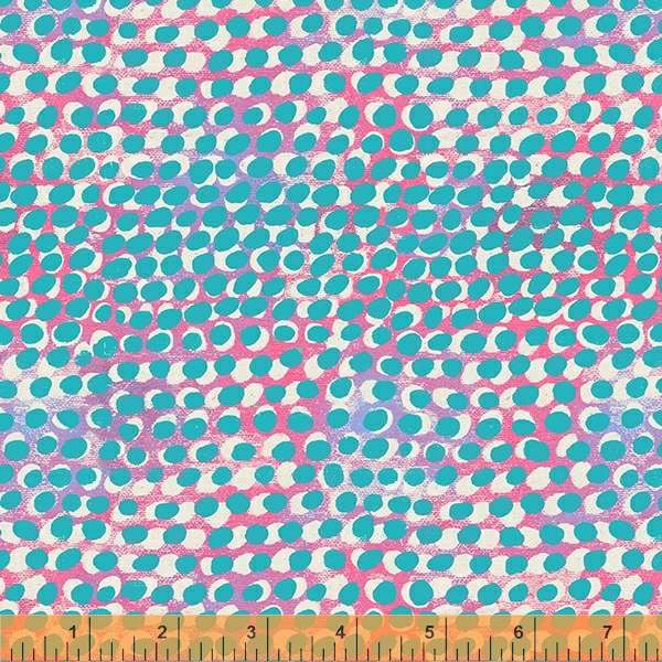 Layered Dot - Hot Pink