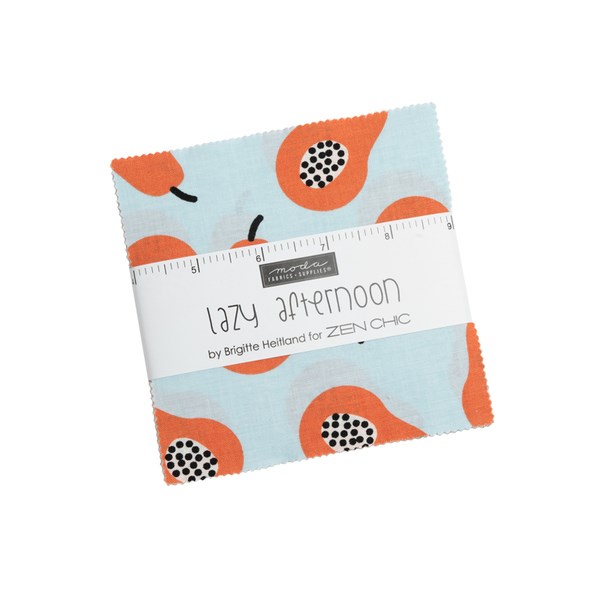 Lazy Afternoon Charm Pack | Zen Chic | 42 - 5" Squares