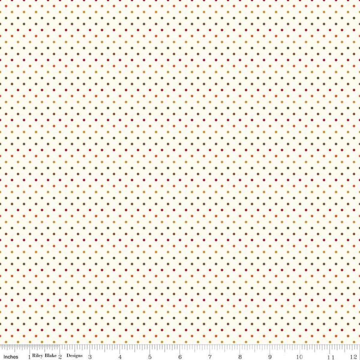 Le Creme Swiss Dots - Autumn