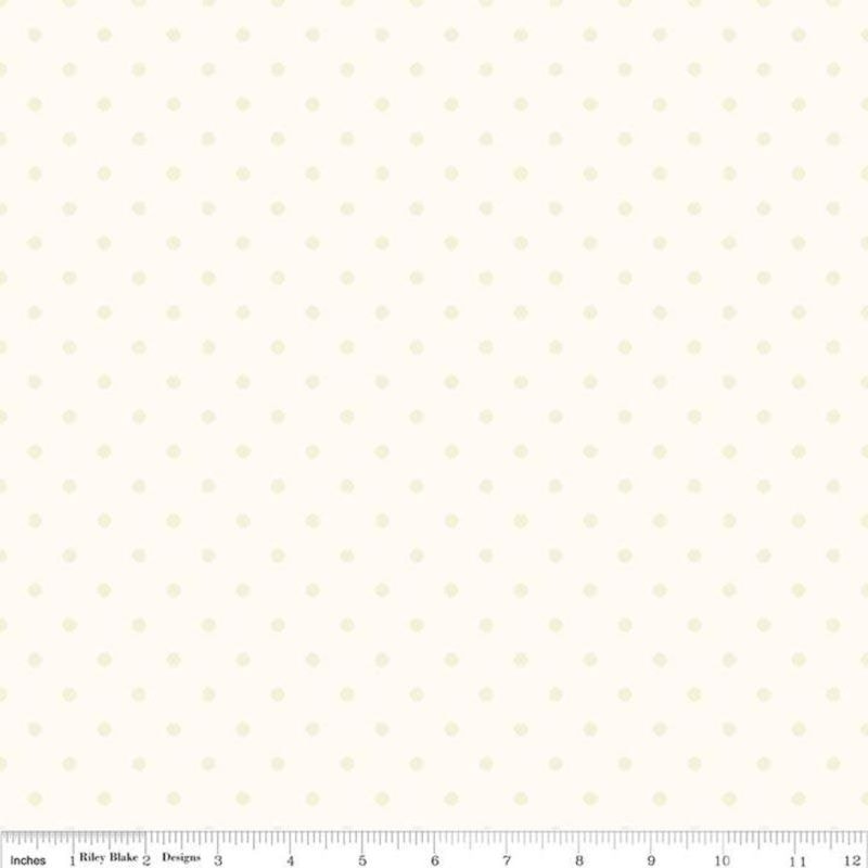 Le Creme Swiss Dots - Cream