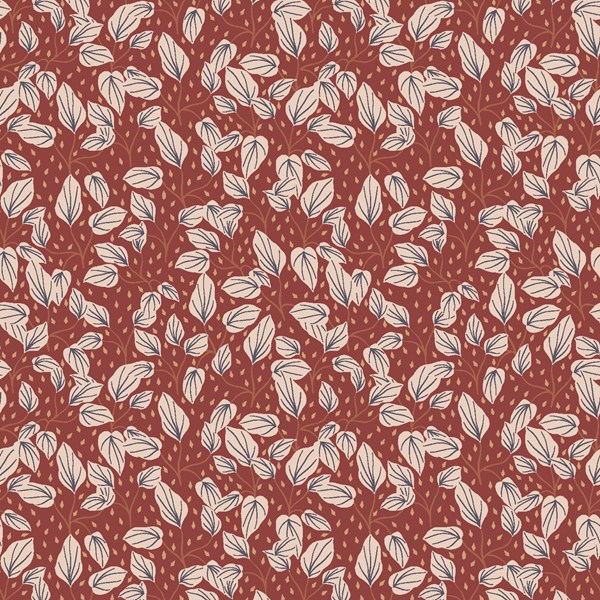 Leaf Fall - Brick Red
