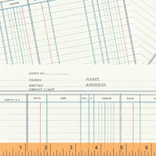 Ledger Paper in Marshmallow