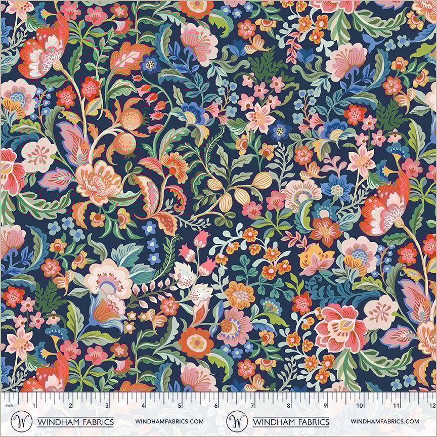 Legacy Blooms - Indigo