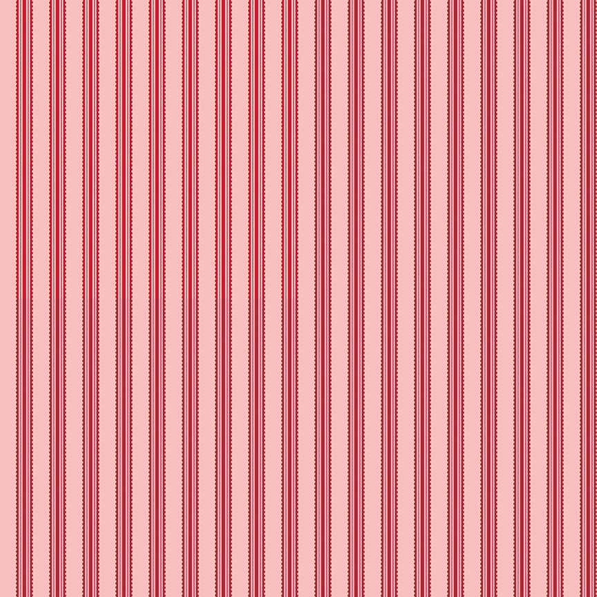 Letters to Cupid Stripe - Pink