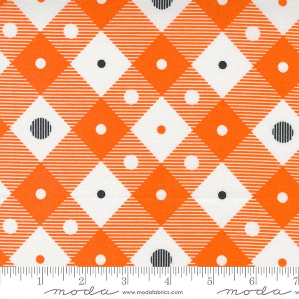 Lift Your Spirits Check Plaid - Orange