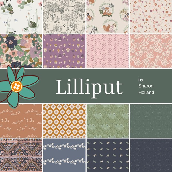 Lilliput Fat Quarter Bundle | Sharon Holland | 16 FQs