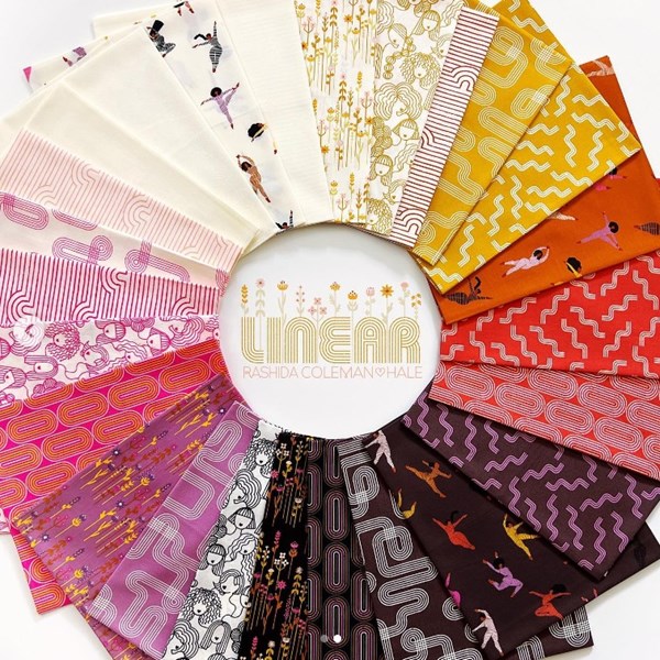 Linear Fat Quarter Bundle | Rashida Coleman-Hale| 25 FQs