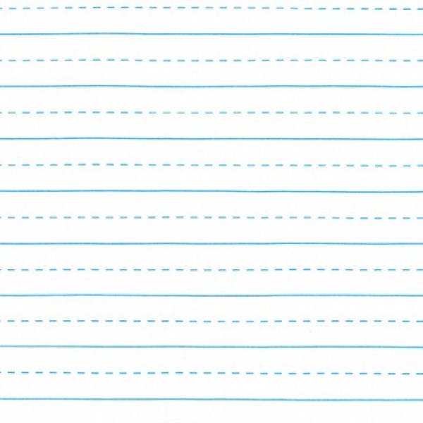 Printable Lined Paper With Name Wide