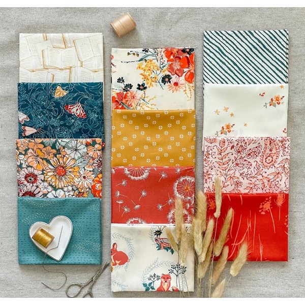 Chapter Six: Listen to Your Heart Fat Quarter Bundle | Sharon Holland | 12 FQs