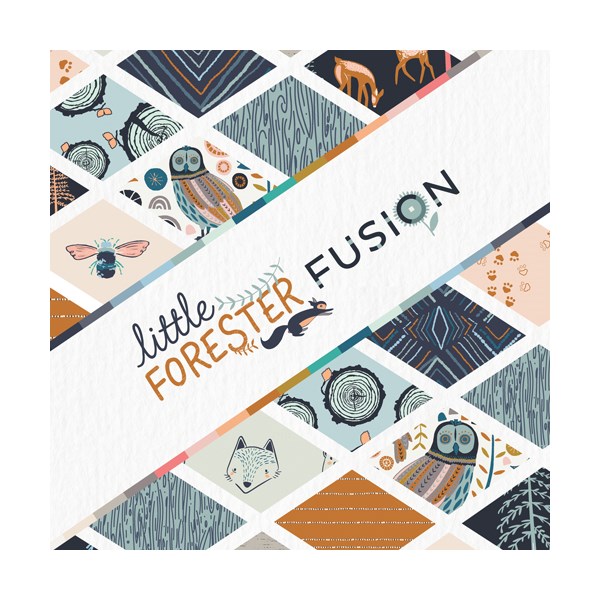 Little Forester Fusion Fat Quarter Bundle | AGF In-House Studio | 10 FQs