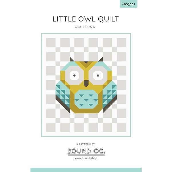 Little Owl Quilt Pattern | Bound Co.