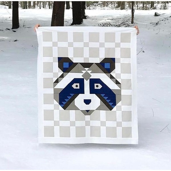 Little Raccoon Quilt Kit | Bound Co.